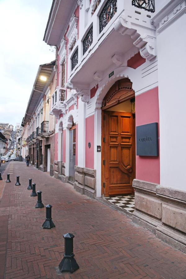 Carlota Sustainable Design Hotel Quito Buitenkant foto